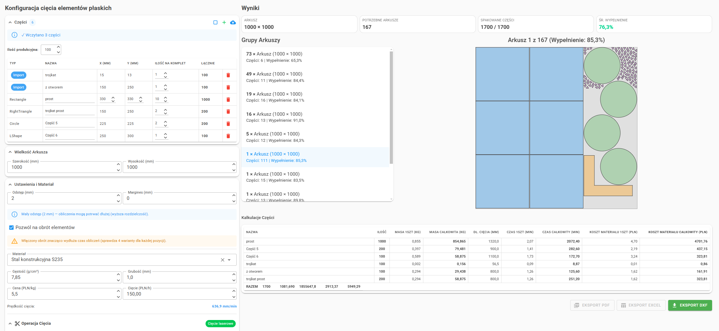 FabMate Dashboard Preview